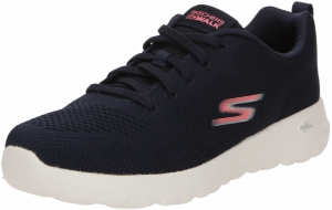 SKECHERS Nízke tenisky 'GO WALK JOY'  tmavomodrá / sivá / ružová