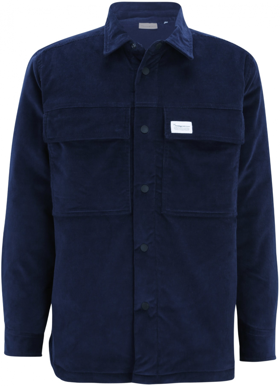 KnowledgeCotton Apparel Prechodná bunda  námornícka modrá