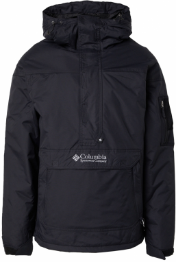 COLUMBIA Outdoorová bunda 'Challenger II'  čierna / biela