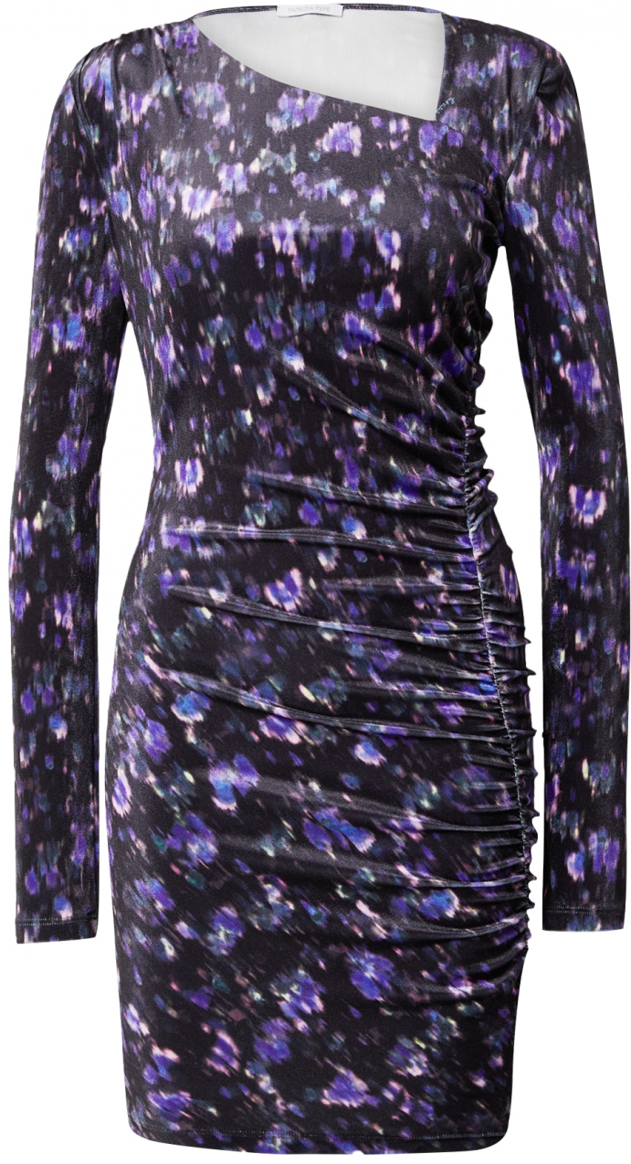 PATRIZIA PEPE Šaty  indigo / tmavomodrá / ružová