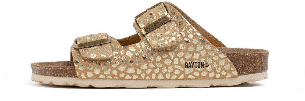 Bayton Sandále 'Atlas'  béžová / strieborná
