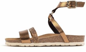 Bayton Remienkové sandále 'Ciotat'  zlatá