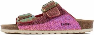 Bayton Sandále 'Atlas'  zelená / ružová / červená