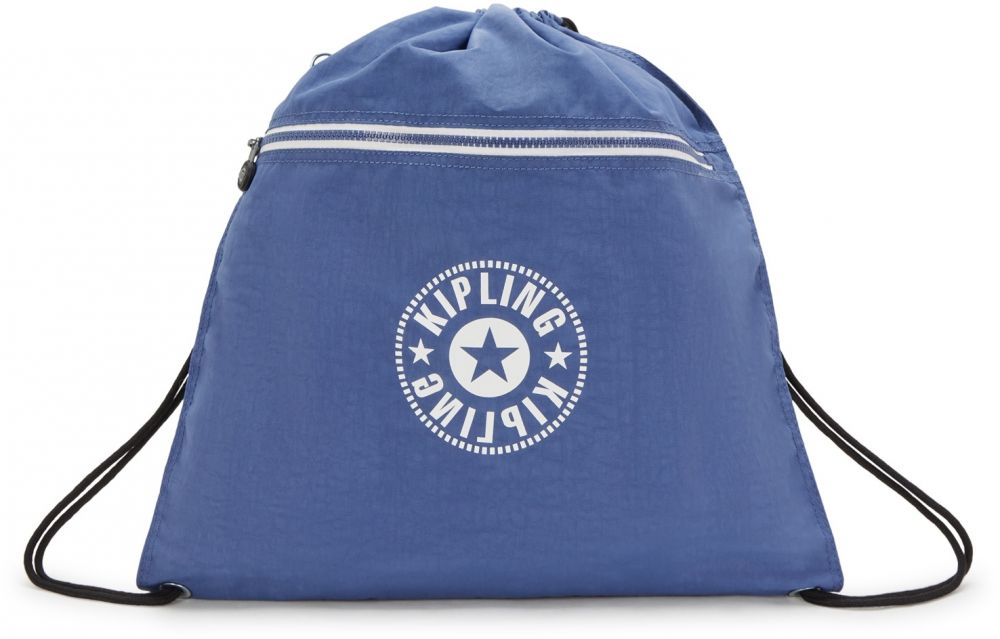 KIPLING Batoh 'SUPERTABOO'  modrá / biela