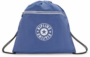 KIPLING Batoh 'SUPERTABOO'  modrá / biela