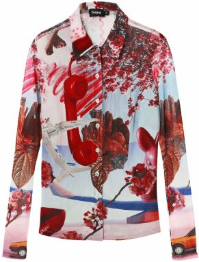 Desigual Blúzka  zmiešané farby