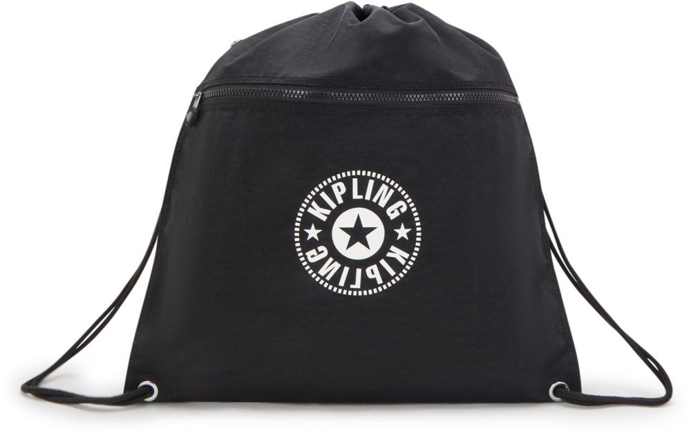 KIPLING Batoh 'SUPERTABOO'  čierna / biela