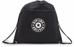 KIPLING Batoh 'SUPERTABOO'  čierna / biela