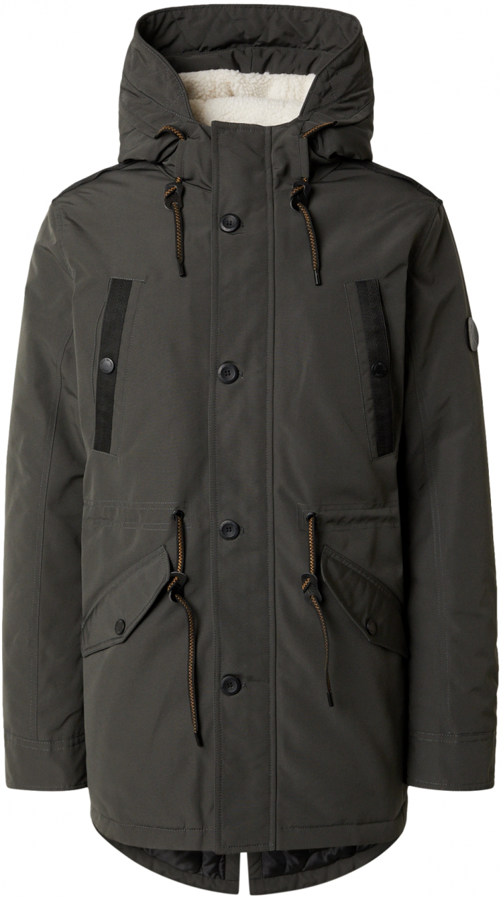 INDICODE JEANS Zimná parka 'Callen'  farby bahna