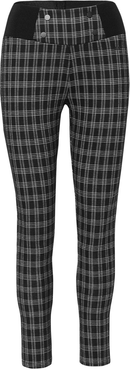 KOROSHI Nohavice  čierna / biela