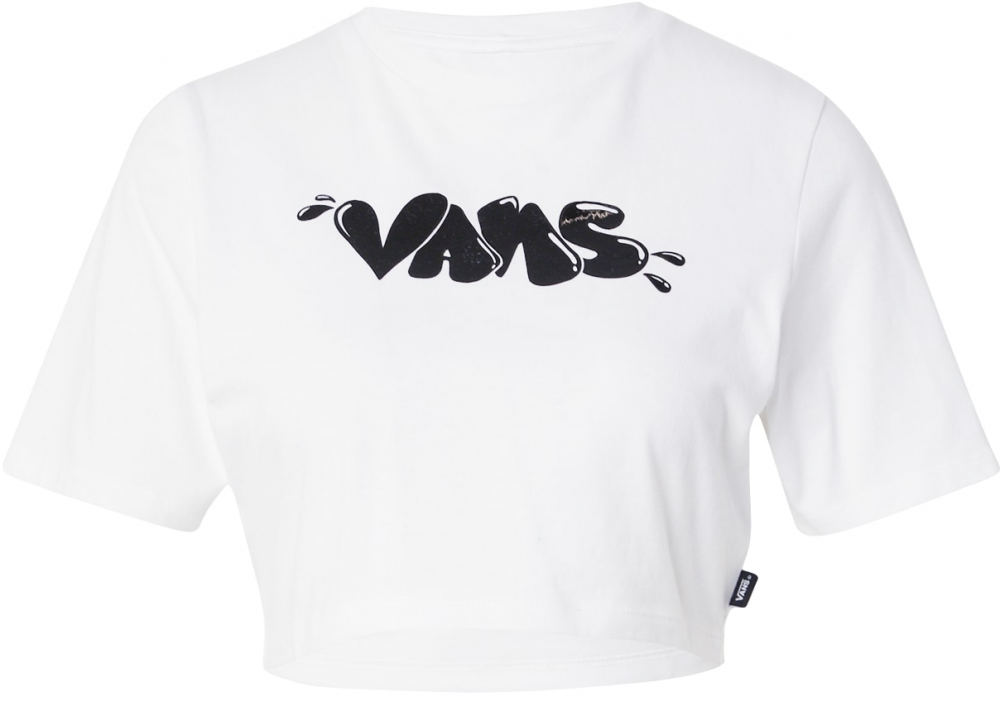 VANS Tričko  čierna / biela