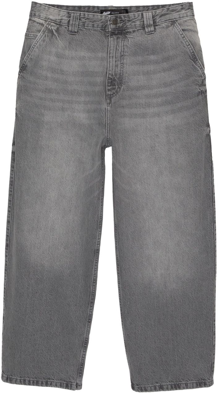 Pull&Bear Džínsy  sivý denim