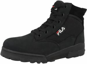 FILA Šnurovacie členkové čižmy 'Grunge II'  červená / čierna / biela