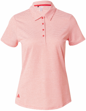 ADIDAS GOLF Funkčné tričko  červená / biela