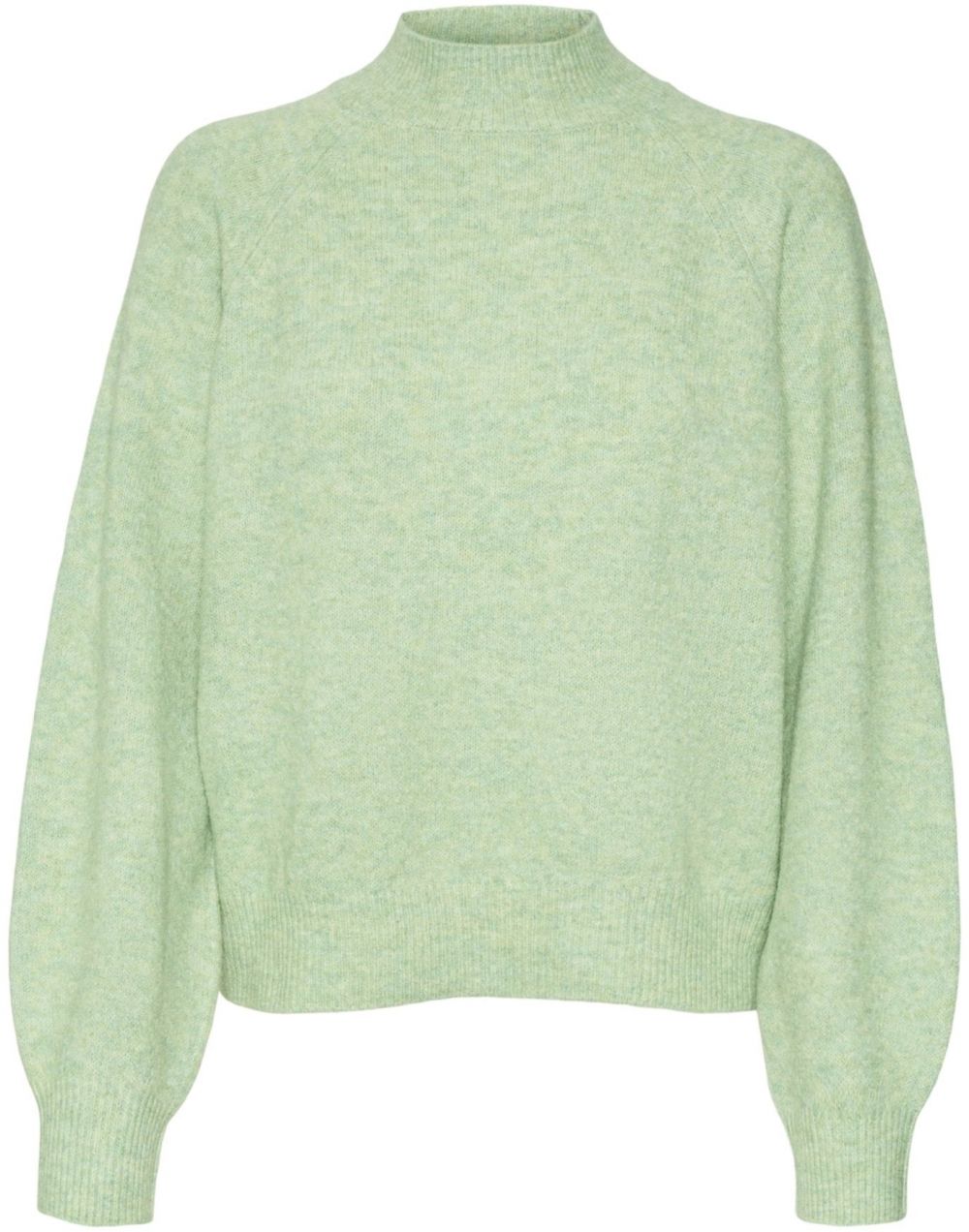 VERO MODA Sveter 'VMLeaf'  pastelovo zelená