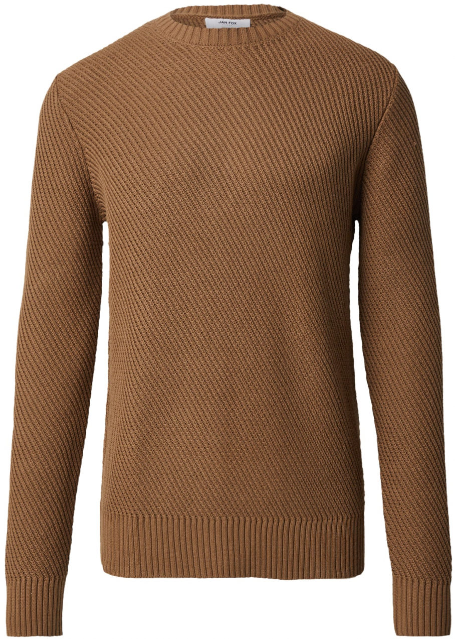 DAN FOX APPAREL Sveter 'Justus'  karamelová