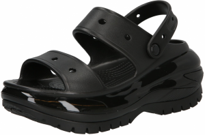 Crocs Sandále 'Mega Crush'  čierna