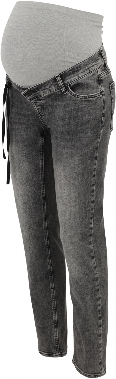 LOVE2WAIT Džínsy 'Norah'  sivý denim / sivá melírovaná