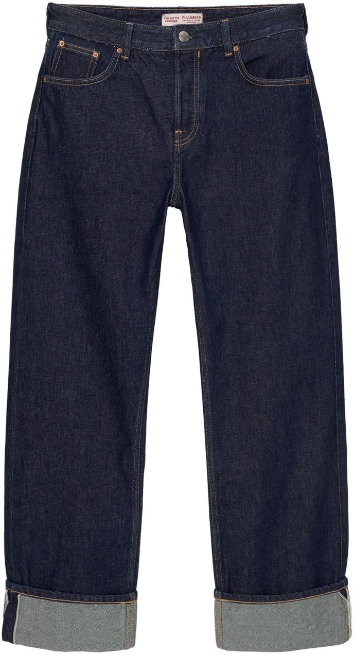 Pull&Bear Džínsy  tmavomodrá
