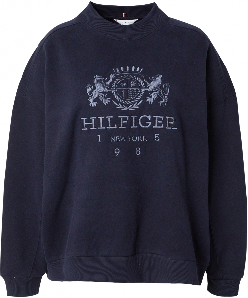 Tommy Hilfiger Curve Mikina  námornícka modrá