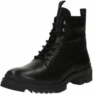 STEVE MADDEN Šnurovacie čižmy 'Qaiza'  čierna