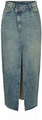 PIECES Sukňa 'PCNADINE'  modrá denim