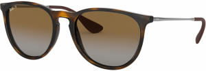 Ray-Ban Slnečné okuliare 'Erika'  hnedá / sépiová