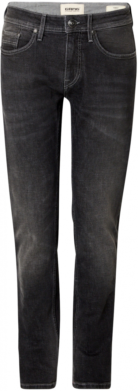 Pánske oblečenie - Pánske nohavice -  - Gang Džínsy '94NICO'  čierny denim Gang Džínsy '94NICO'  čierny denim