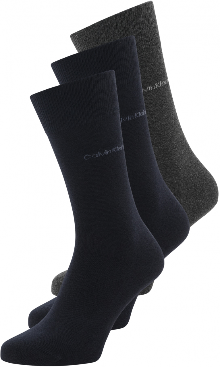 Calvin Klein Underwear Ponožky  námornícka modrá / modrosivá / sivá / tmavosivá