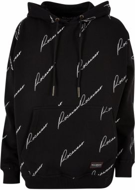 ROCAWEAR Mikina 'Miami'  čierna / biela