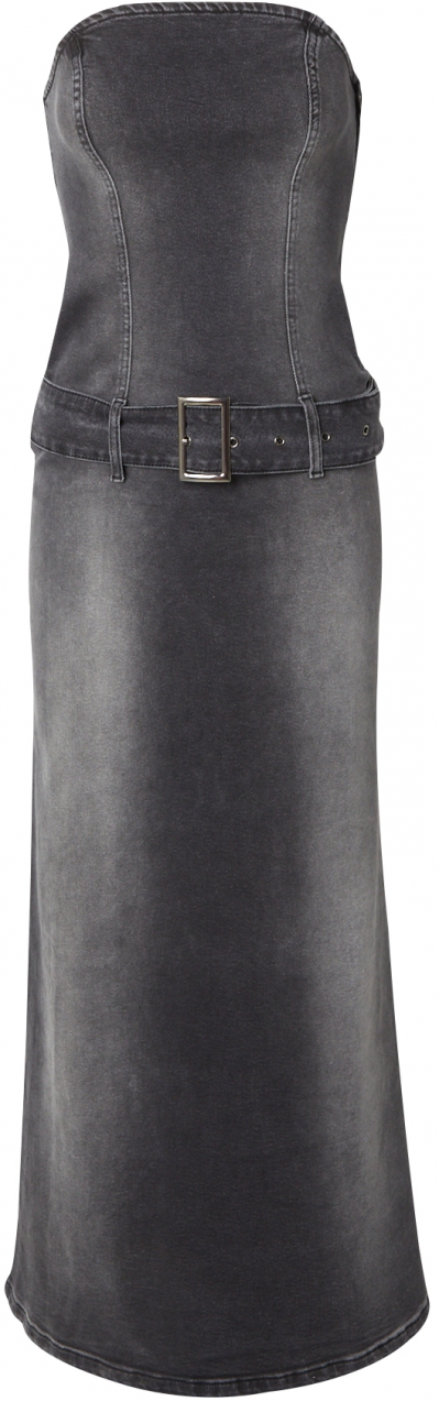 SHYX Šaty  čierny denim