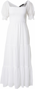 Gina Tricot Letné šaty  biela