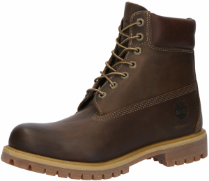 TIMBERLAND Šnurovacie čižmy  tmavohnedá
