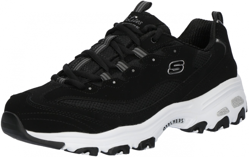 SKECHERS Nízke tenisky 'Biggest Fan'  čierna