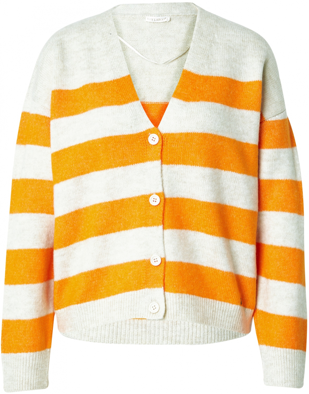 Key Largo Kardigán 'SPICE'  nebielená / oranžová