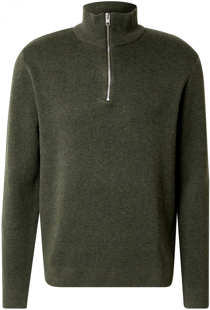 JACK & JONES Sveter 'JPRBLAMILANO'  zelená melírovaná