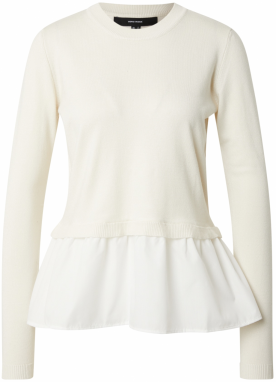 VERO MODA Sveter 'VMJOSE'  krémová / biela