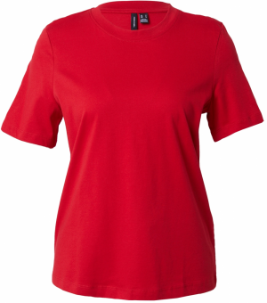 VERO MODA Tričko 'VMPaulina'  červená