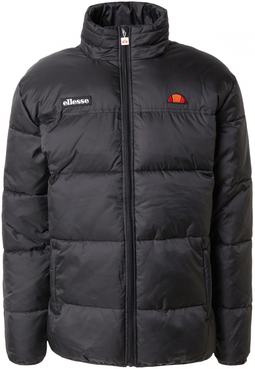 ELLESSE Prechodná bunda 'Caloroso'  tmavooranžová / červená / čierna / biela