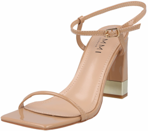 Simmi London Remienkové sandále 'GEORGIE'  tmavobéžová