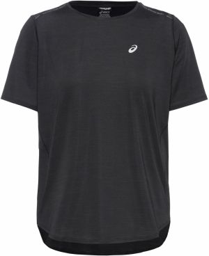 ASICS Funkčné tričko 'ROAD'  čierna / biela