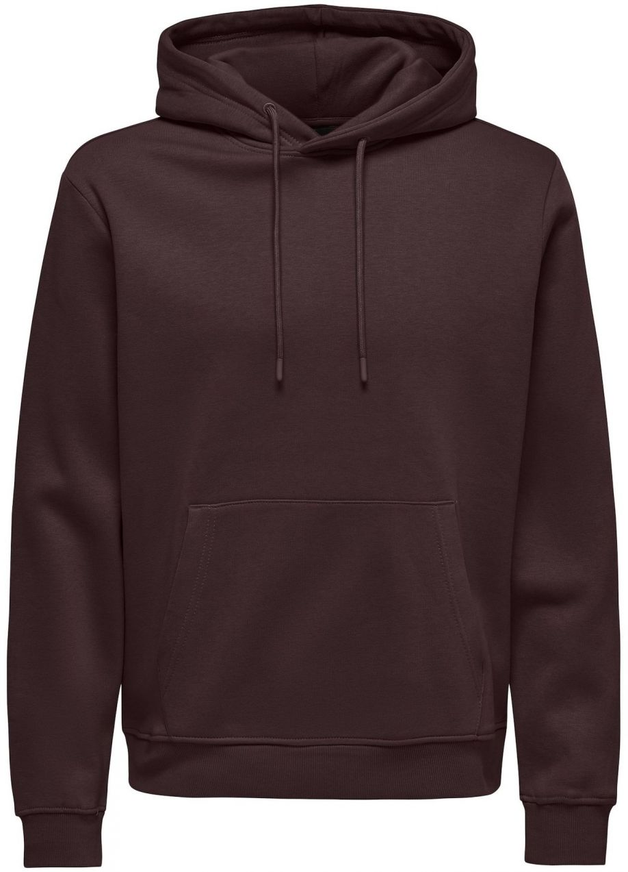Only & Sons Mikina 'ONSCONNOR'  burgundská