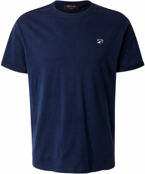 INDICODE JEANS Tričko 'Kloge'  námornícka modrá / biela