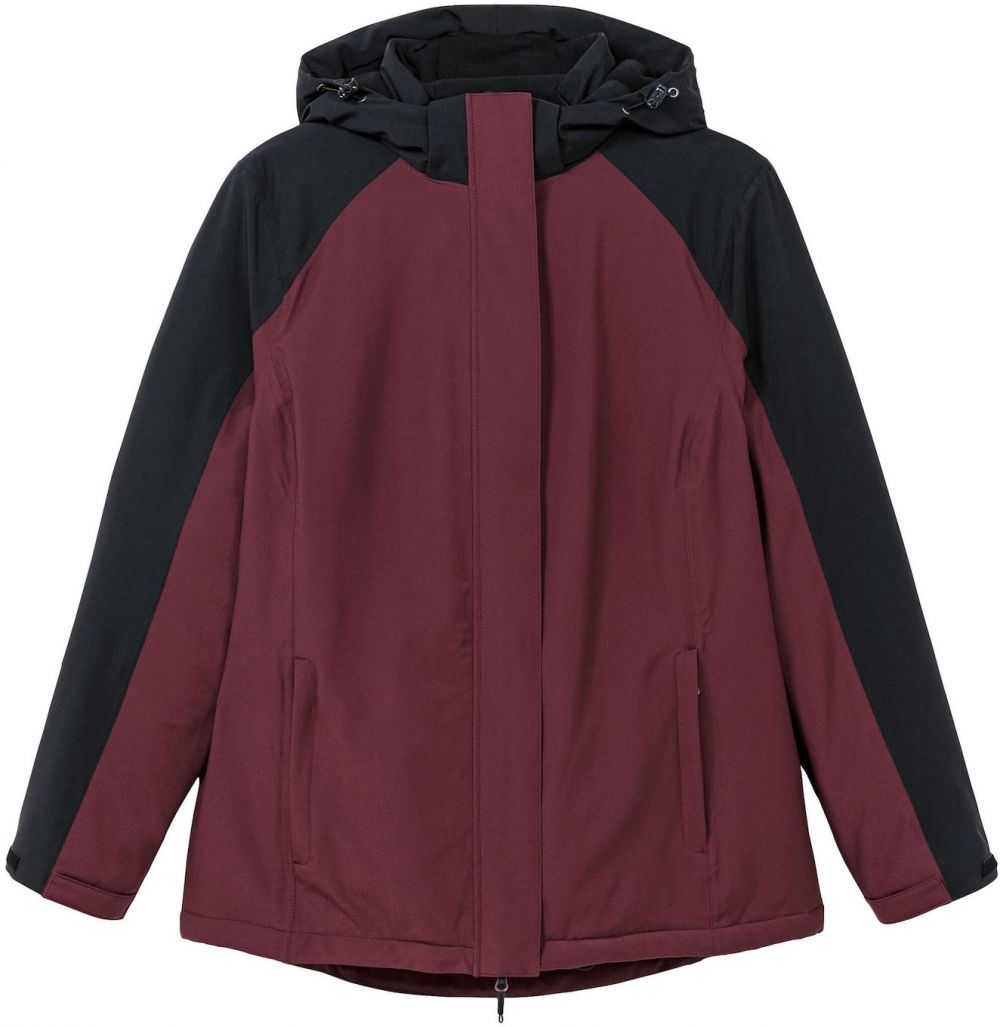 SHEEGO Funkčná bunda  bordová / čierna