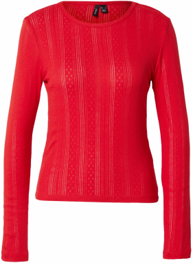 VERO MODA Tričko 'VMLisa'  červená