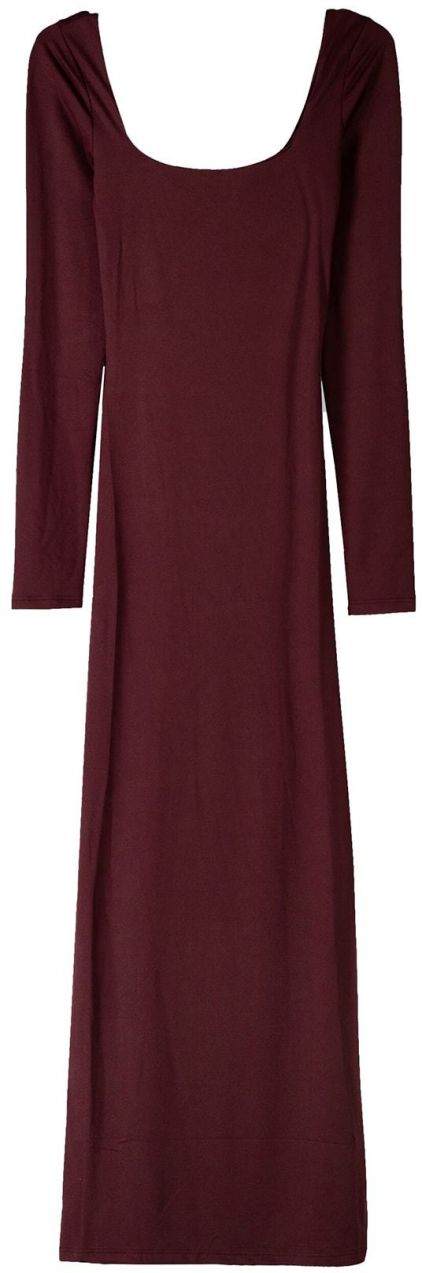 Bershka Šaty  farba lesného ovocia