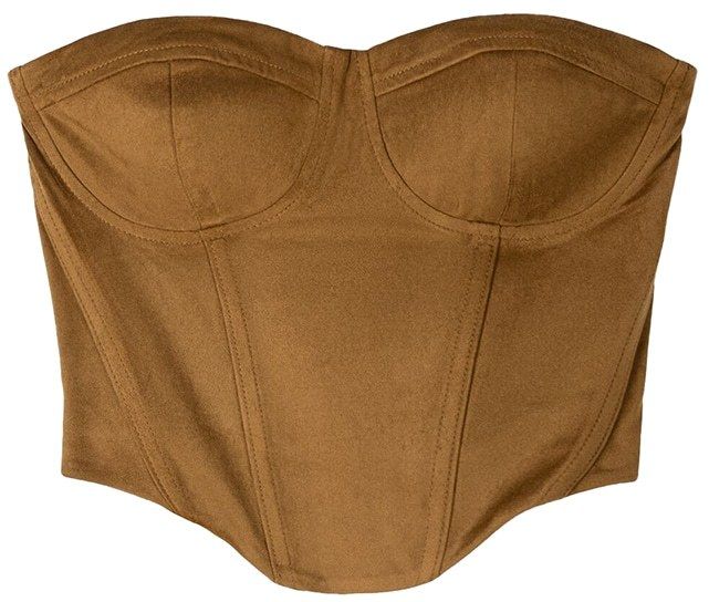 Bershka Top  farba ťavej srsti