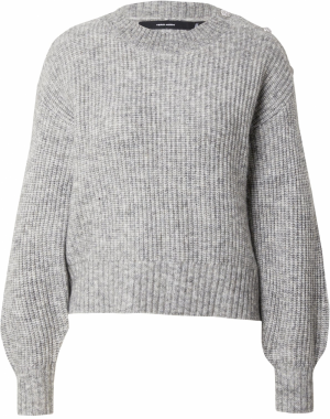 VERO MODA Sveter 'VMMEILANI'  sivá melírovaná