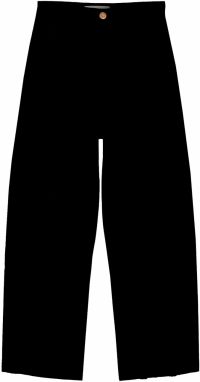 Bershka Džínsy  čierna