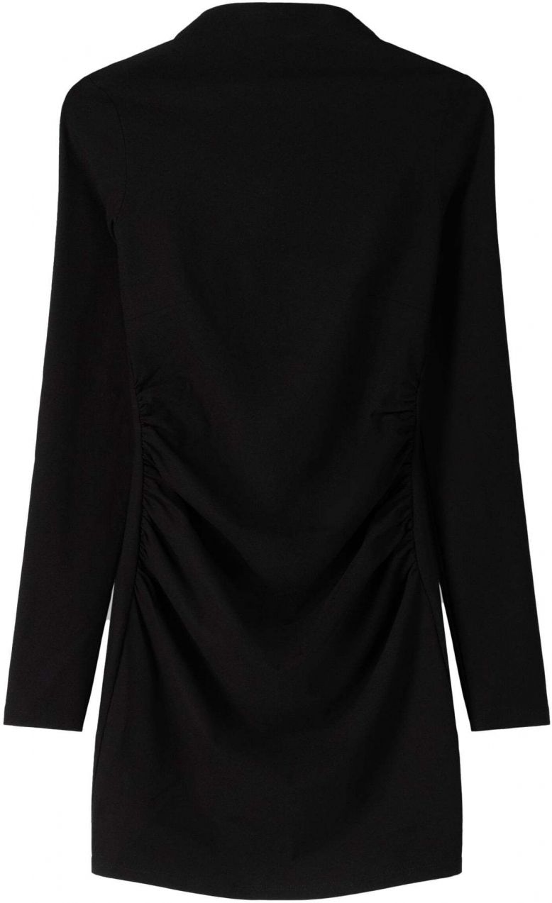 Bershka Šaty  čierna